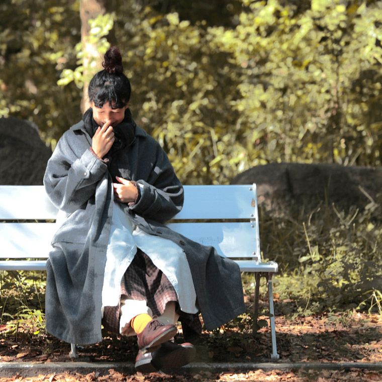 ウールで『着くずしコート』 | soulberry