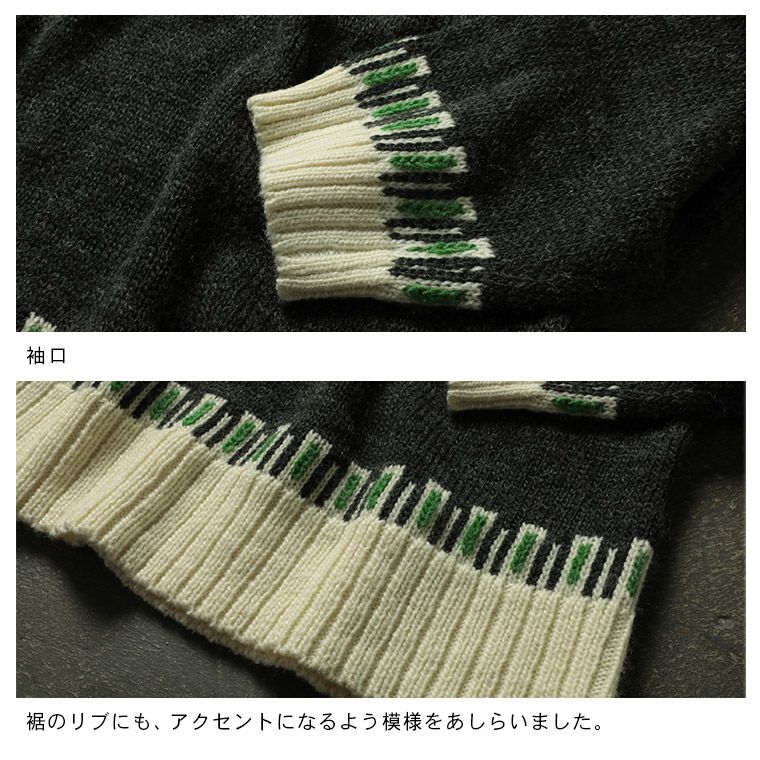 僕と私の、好きな服僕と私の、ノルディックなニット | soulberry