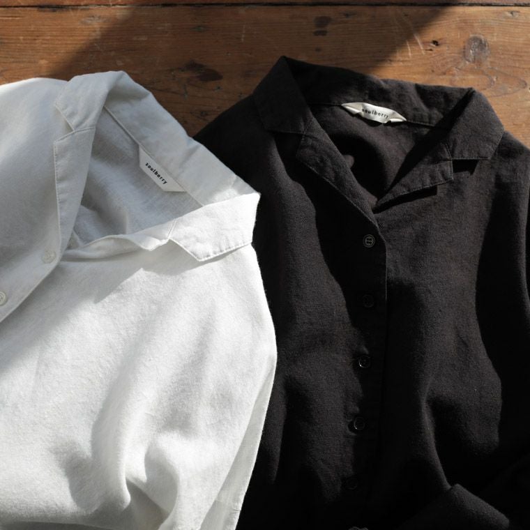 オープンカラークロップドシャツ　T.GRAY 未使用タグ付】サテンオープンカラークロップドシャツ - メルカリ