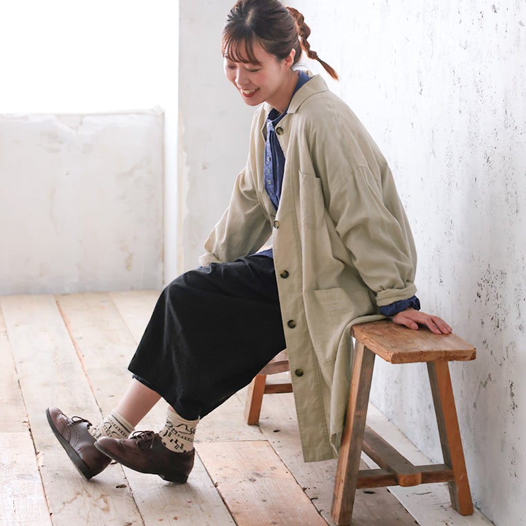 未着用美品　22/SS マルモア　リネンブルゾン　ブラウス　麻　羽織　手洗い可能 未着用美品 22/SS マルモア リネンブルゾン ブラウス 麻 羽織 手洗い