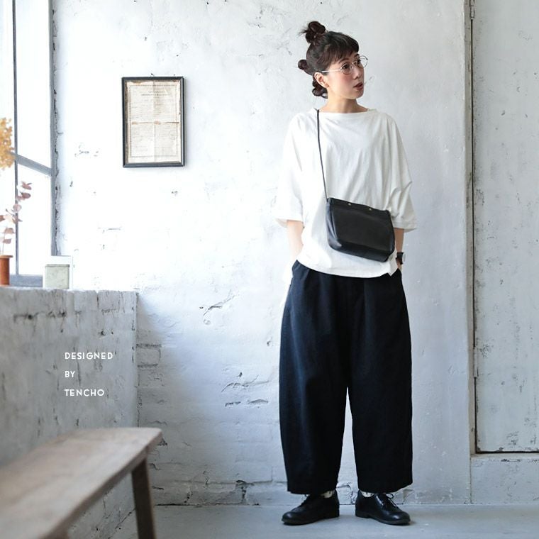 店長がつくった夏もぽわんと9分丈ワイドパンツ | soulberry