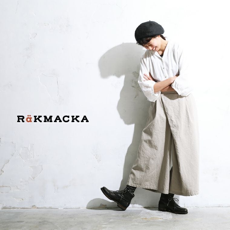 soulberry レックマッカ　巻いてるみたいなガウチョパンツ　ベージュ RaKMACKA(レックマッカ)巻いてるみたいなガウチョパンツ | soulberry