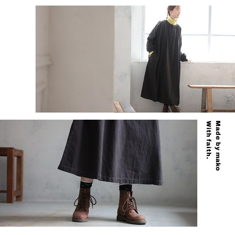 頑固なまこちゃんの、はなまる服スモックなワンピース | soulberry