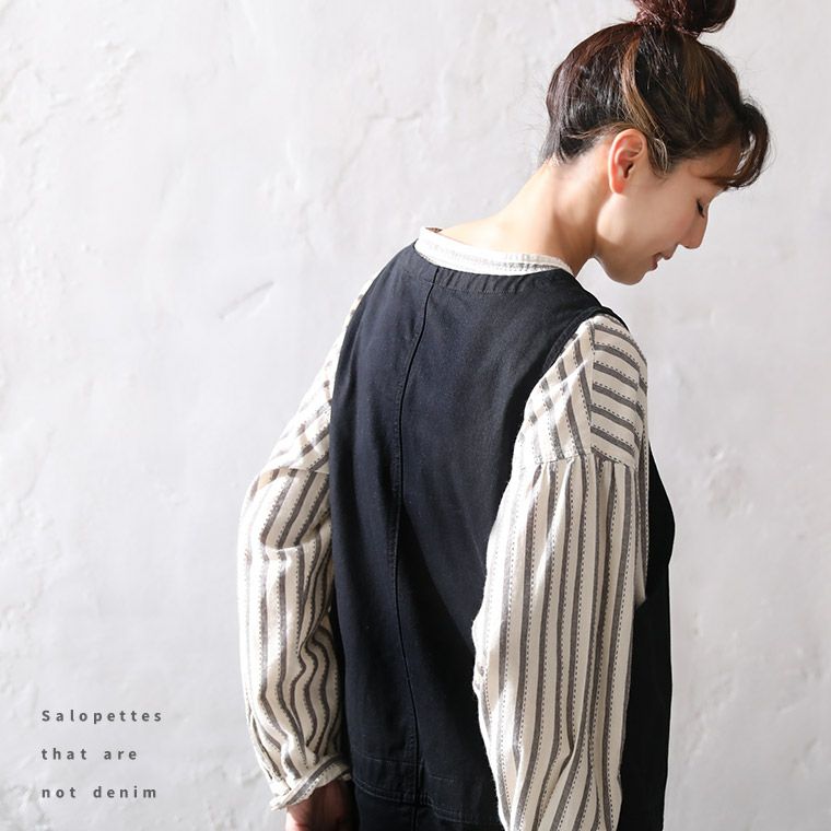 店長がつくった、デニムじゃないサロペット | soulberry