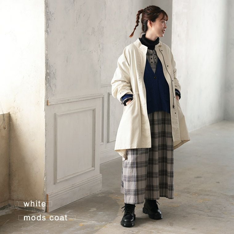 白いモッズコート | soulberry