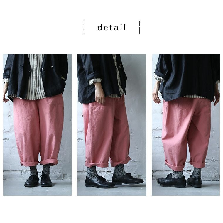 店長がつくった「気分なピンク」の9分丈パンツ | soulberry