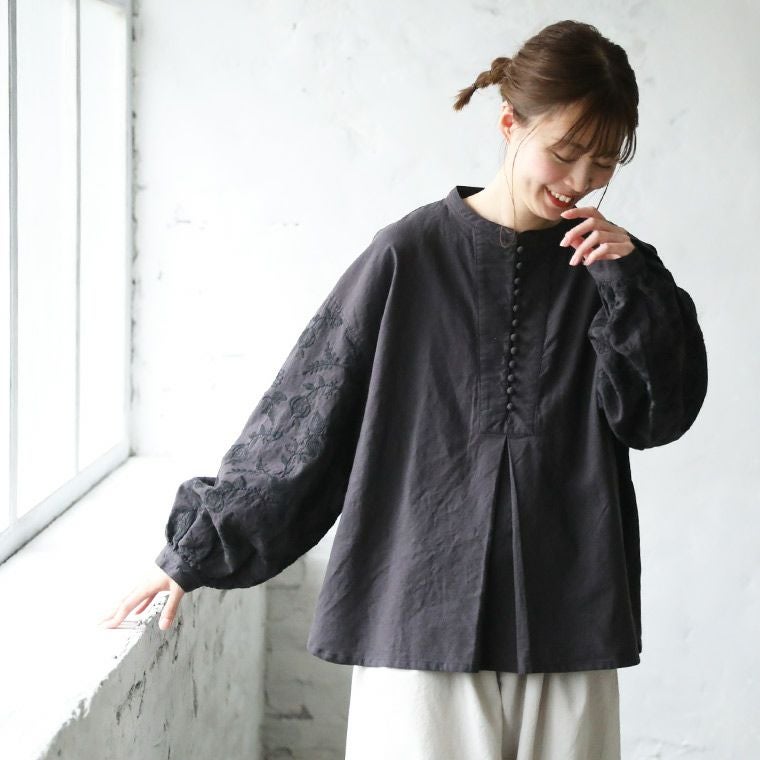 はちみつ堂味わい刺繍ブラウス | soulberry