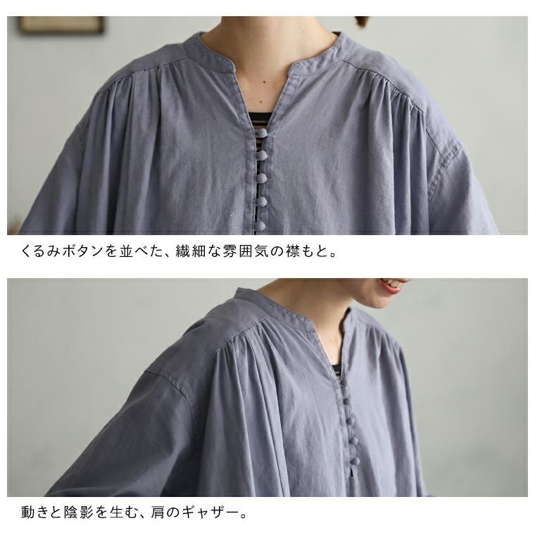 はちみつ堂コットンリネンな、風合いワンピース | soulberry