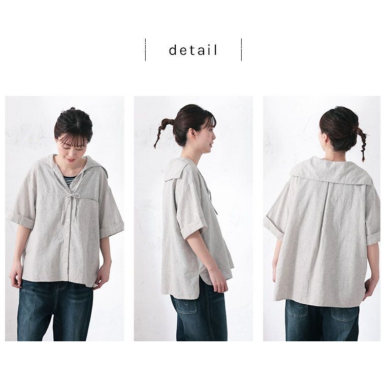 セーラー襟のブラウス musubi | soulberry