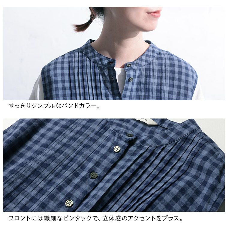 soulberry RaKMACKA 湖畔のワンピース ブルー×ネイビー L RaKMACKA(レックマッカ)湖畔のワンピース | soulberry