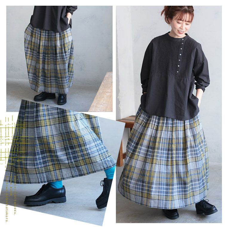 SALE ❁⃘*.゜ ソウルベリー はちみつチェックのスカート 美品 soulberry（ソウルベリー） スカート はちみつチェックのスカート