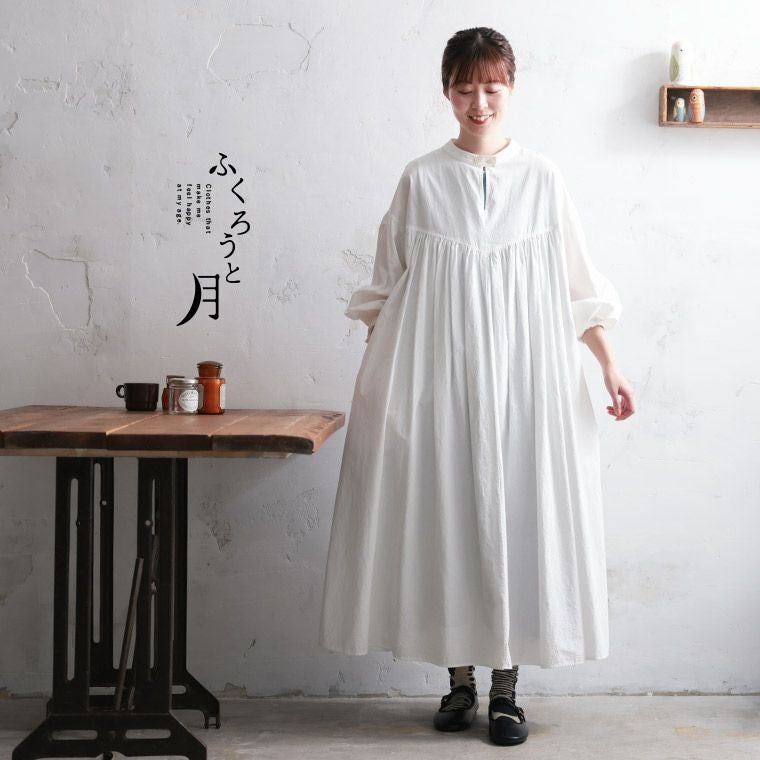 新品未使用⭐︎【3L】ソウルベリー　ふくろうと月　ホワイトワンピース ふくろうと月シロフクロウのワンピース | soulberry