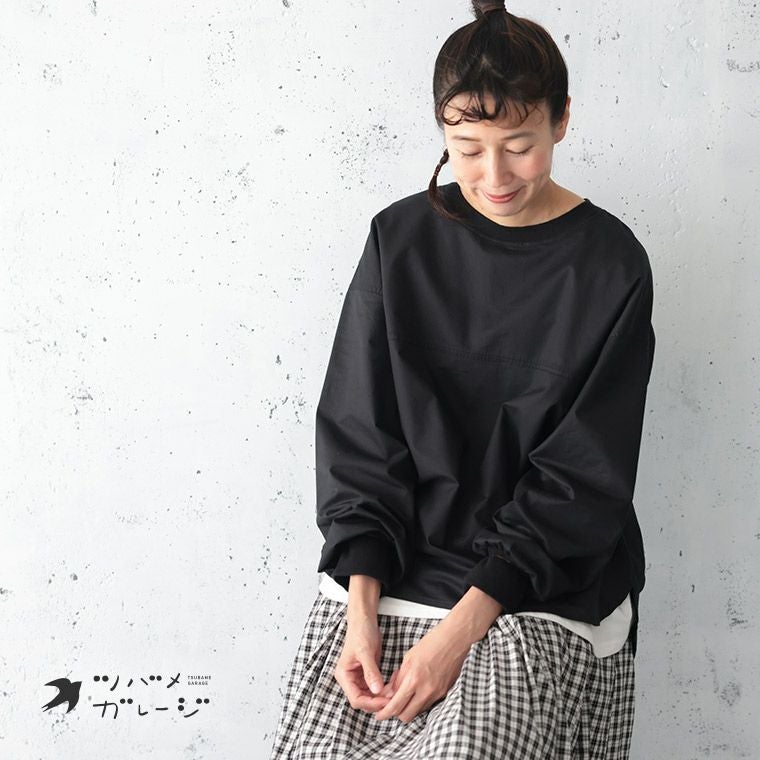 ツバメガレージTシャツ以上ブラウス未満な、長袖プルオーバー | soulberry