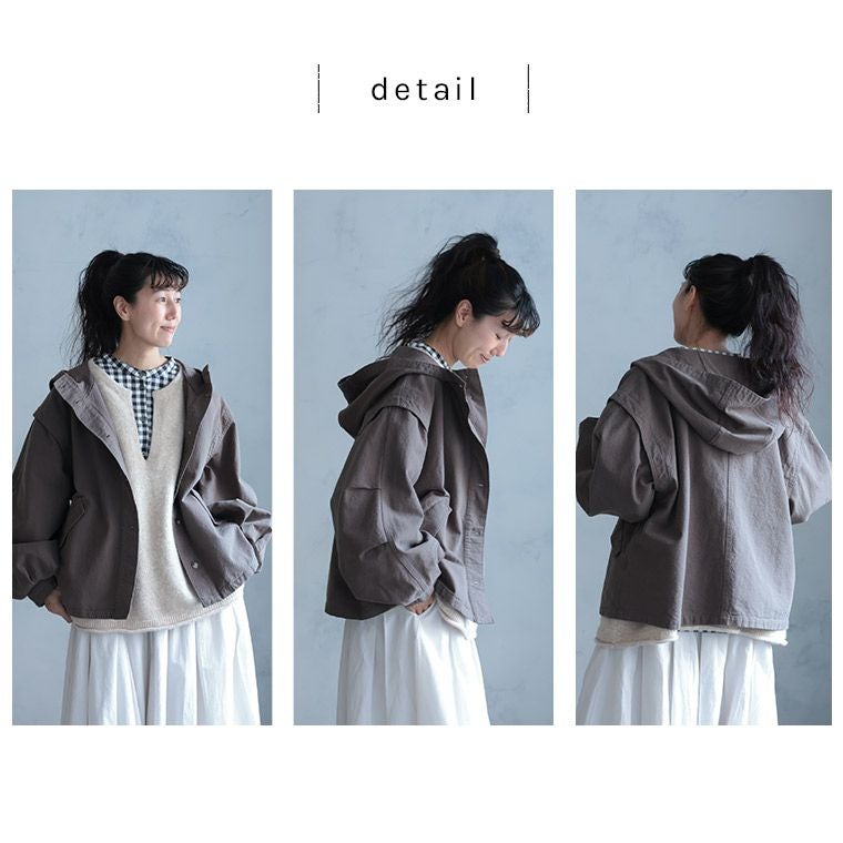 はちみつ堂エゾリスのフードジャケット | soulberry