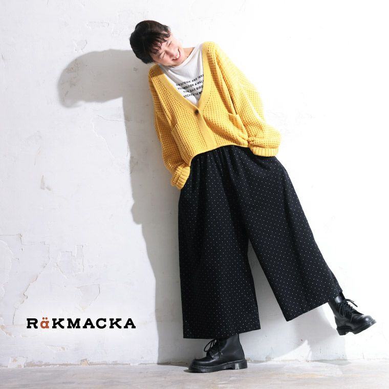 RaKMACKA(レックマッカ)ちっちゃなドットのワイドパンツ | soulberry
