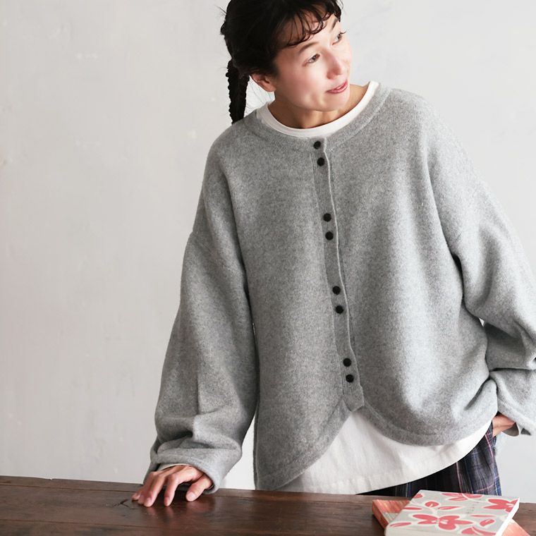 はちみつ堂ふたごボタンのカーディガン | soulberry
