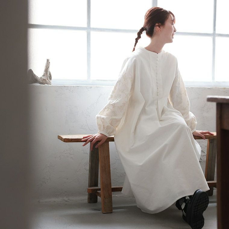 はちみつ堂味わい刺繍ワンピース | soulberry