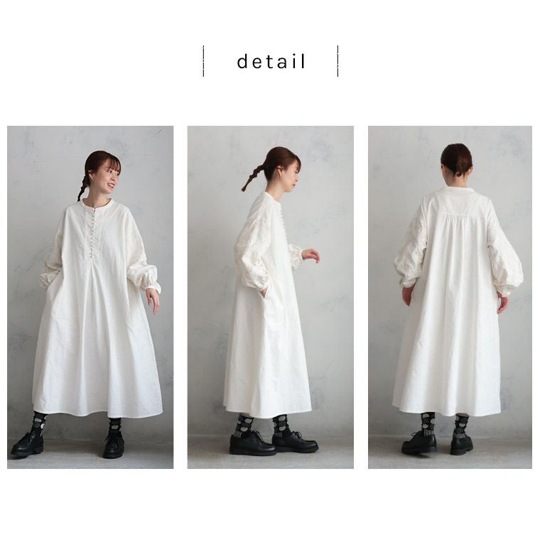 はちみつ堂味わい刺繍ワンピース | soulberry