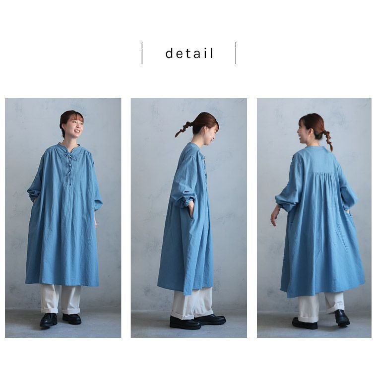 はちみつ堂たなびく編み上げワンピース | soulberry