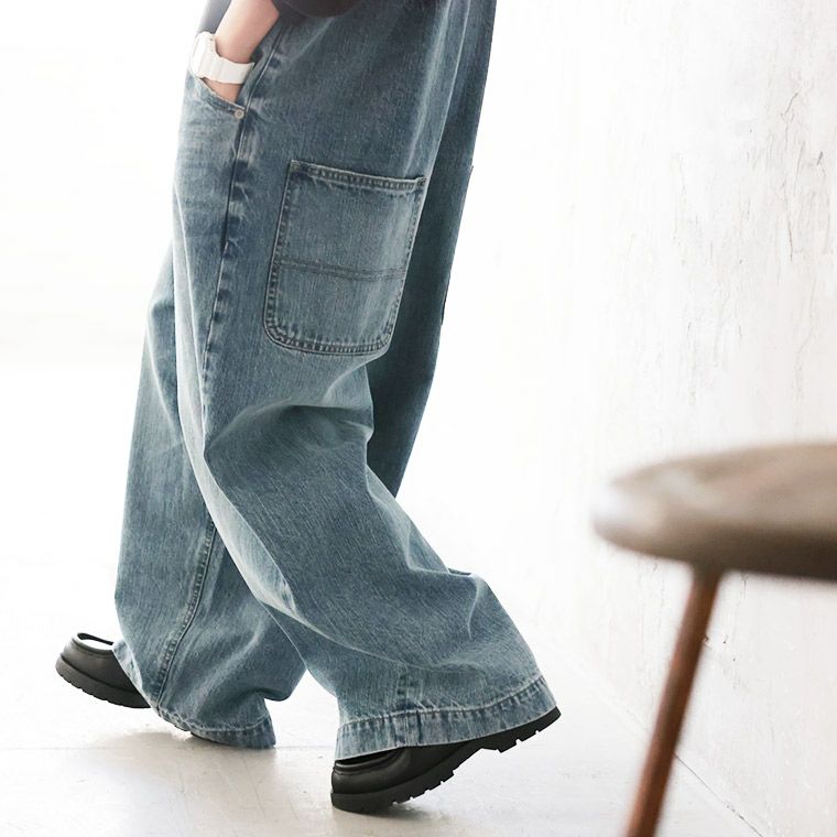 サスペンダーなデニムのサロペット | soulberry