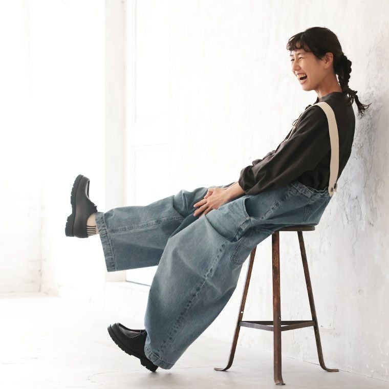 サスペンダーなデニムのサロペット | soulberry