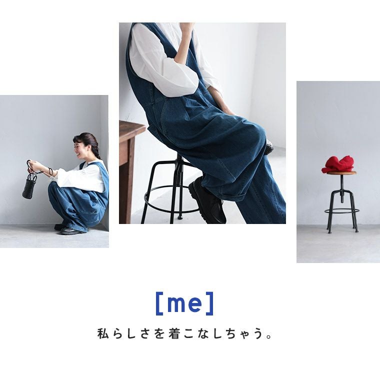 ソウルベリー　私のデニムサロペット　Mサイズ soulberry（ソウルベリー） サロペット オーバーオール 私のデニム