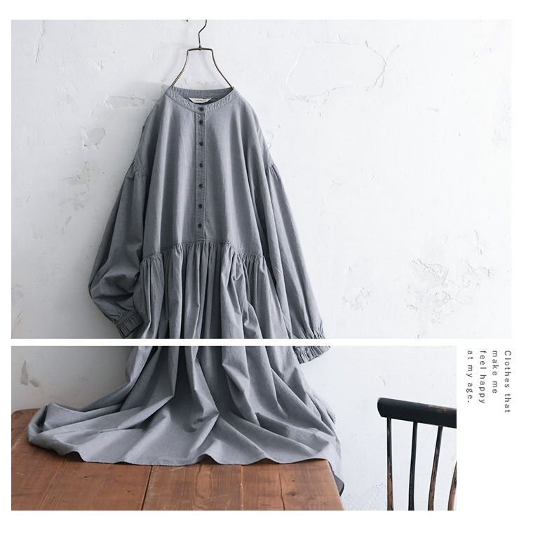 ふくろうと月はいいろフクロウのワンピース | soulberry