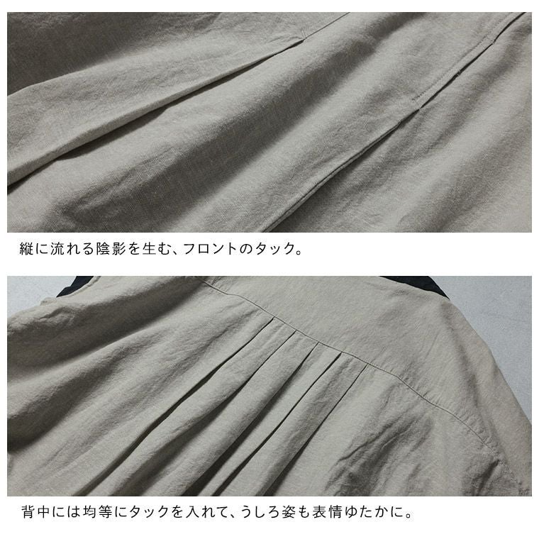 O.W.N袖あり！なノースリのちょこっと配色のワンピース | soulberry