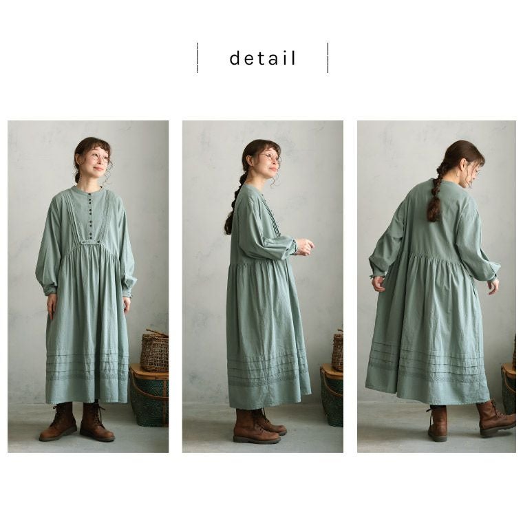 ブリードの森アーモンドグリーンのワンピース | soulberry
