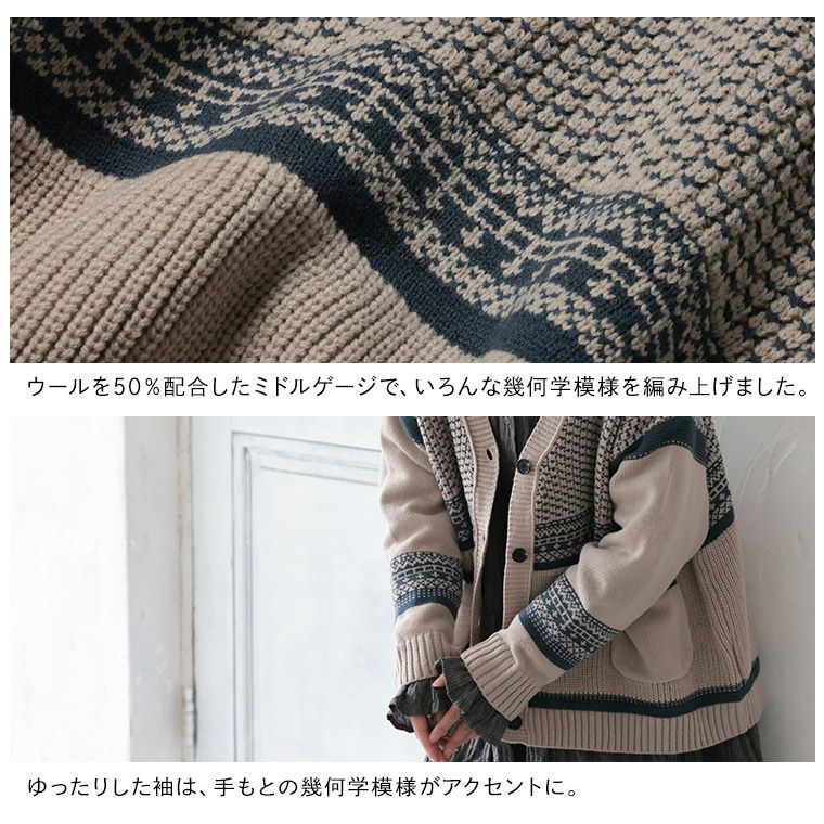 【Denim&amp;SupplyRalphLauren】スター柄 星長袖カーディガン ScoLar（スカラー） レディース トップス カーディガン 長袖 星座柄