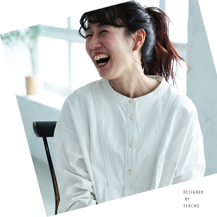 店長がつくった、おしゃべりな白シャツ | soulberry