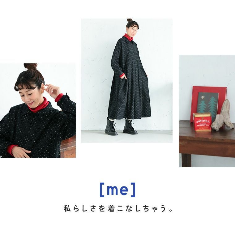 me］「わがまま別注」私のちっちゃなドットのワンピース | soulberry
