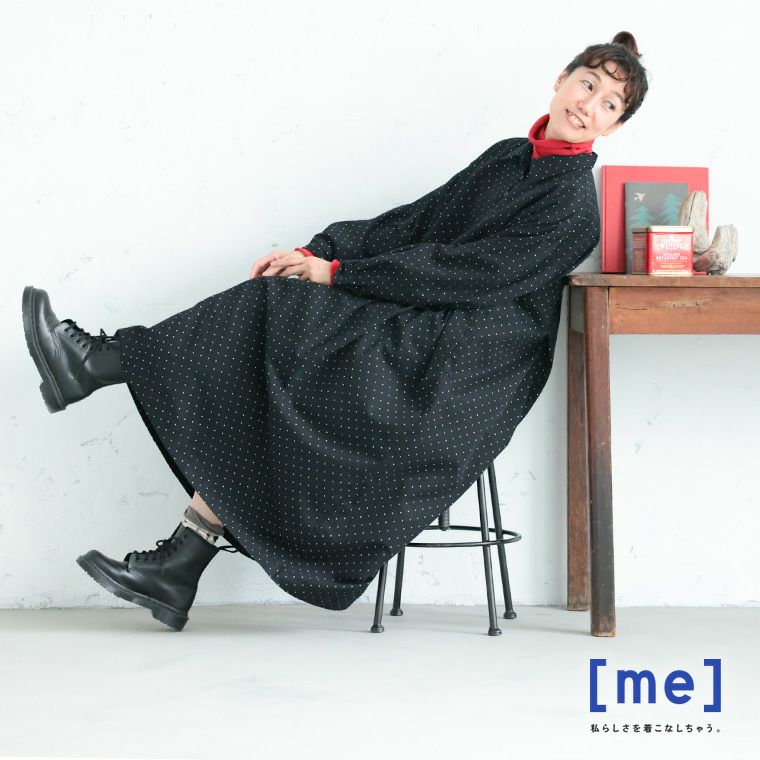 me］「わがまま別注」私のちっちゃなドットのワンピース | soulberry