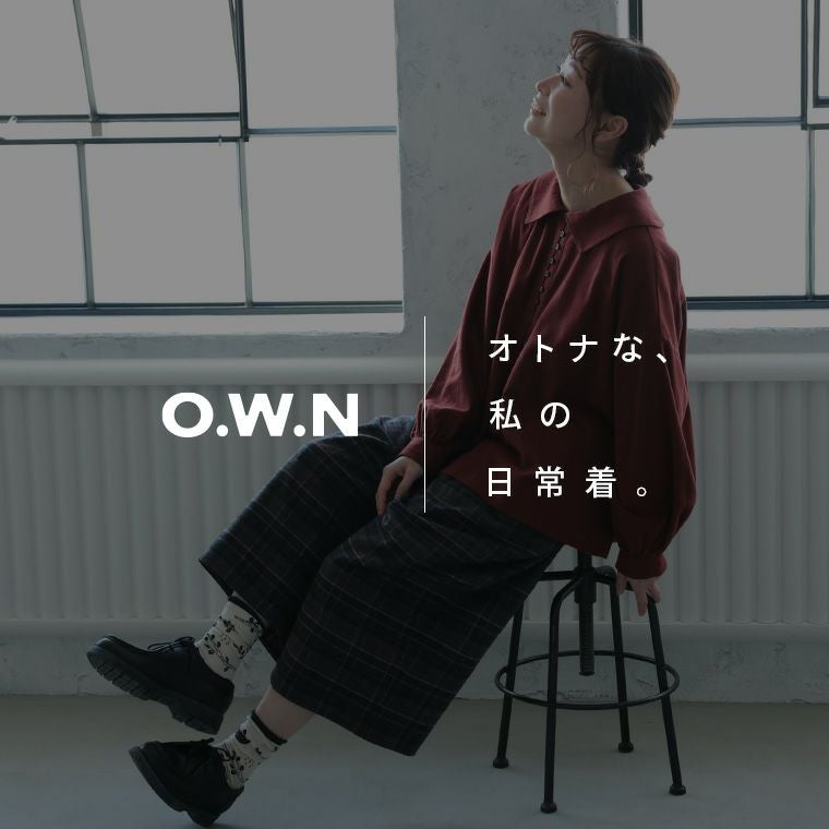 O.W.N「わがまま別注」秋、かわいいブラウス | soulberry