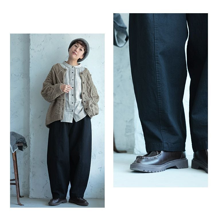 冬でもこなれるコクーンパンツ | soulberry