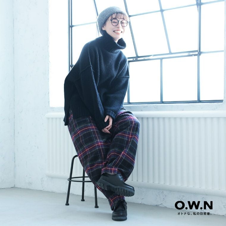 O.W.N大人が嗜む、タータンチェックのパンツ | soulberry
