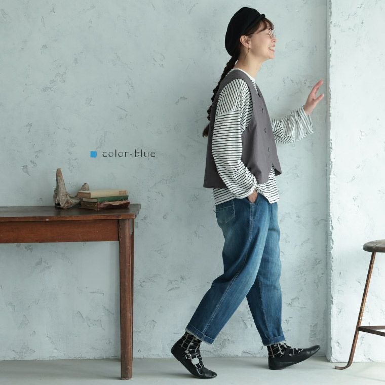 わがまま別注」ゆったり好きの、すっきりデニムパンツ | soulberry
