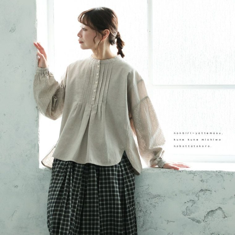はちみつ堂つづる刺繍ブラウス | soulberry