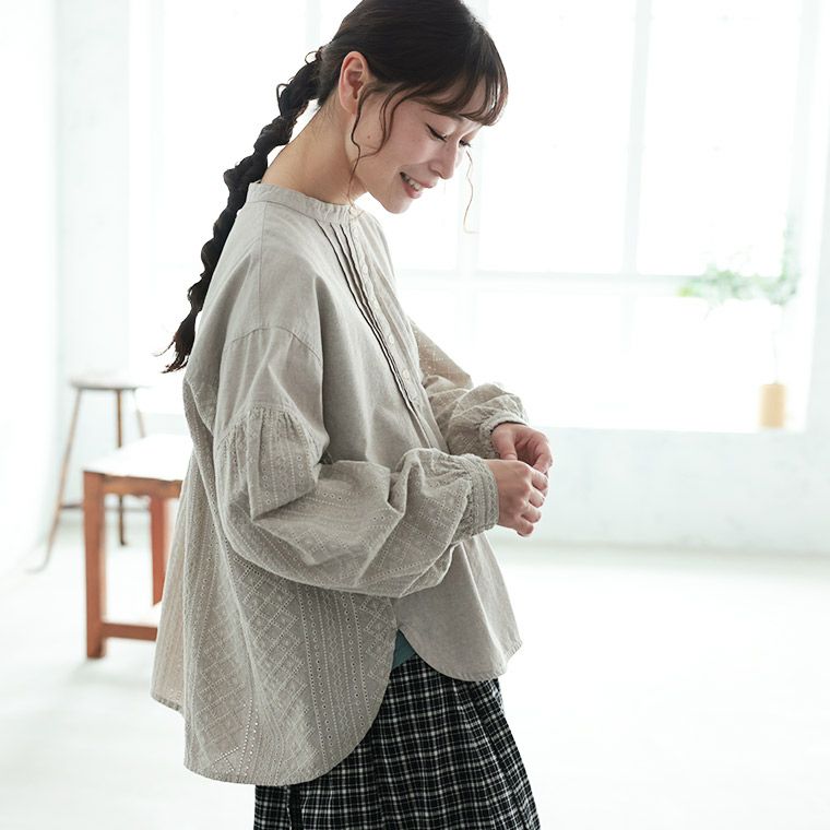 はちみつ堂つづる刺繍ブラウス | soulberry