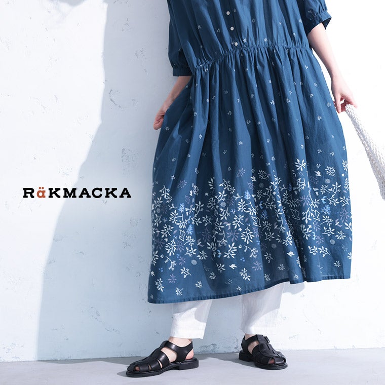 3月上旬より順次出荷】RaKMACKA(レックマッカ)森とカモメのワンピース