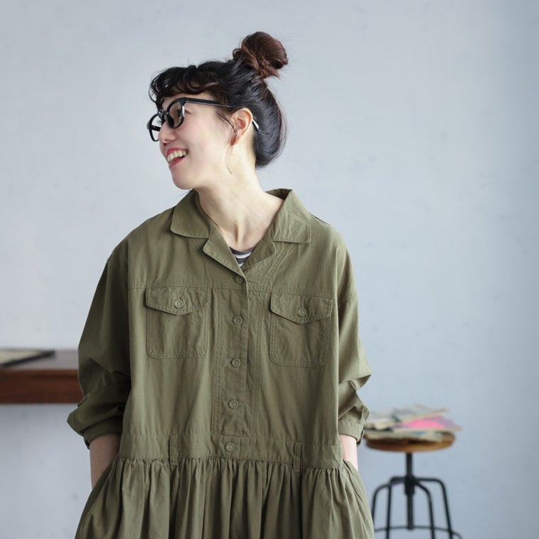 me］私のつなぎ仕立てのワンピース | soulberry