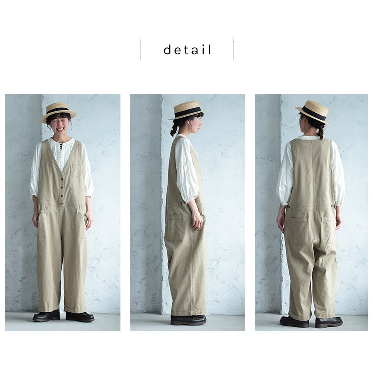 店長がどうしても作りたかった、ナチュかっこいいサロペット3L 美品 店長がどうしても作りたかった、ナチュかっこいいサロペット | soulberry