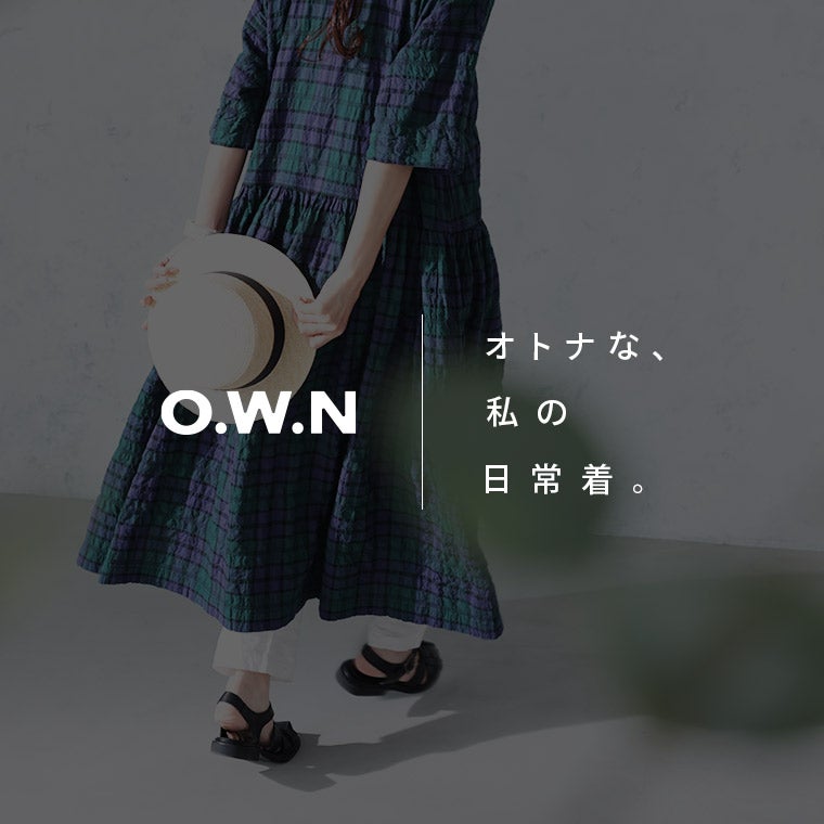 O.W.N夏するブラックウォッチのワンピース | soulberry