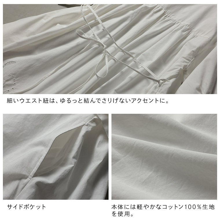 はちみつ堂スカラップレースのワンピース | soulberry