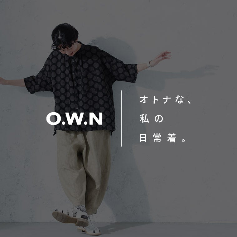 O.W.Nくるみドットのブラウス | soulberry