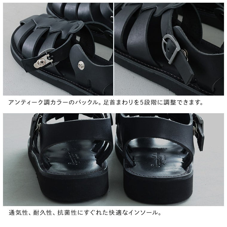 soulberryせれくしょんOrganichandloomのグルカサンダル(GURKHA