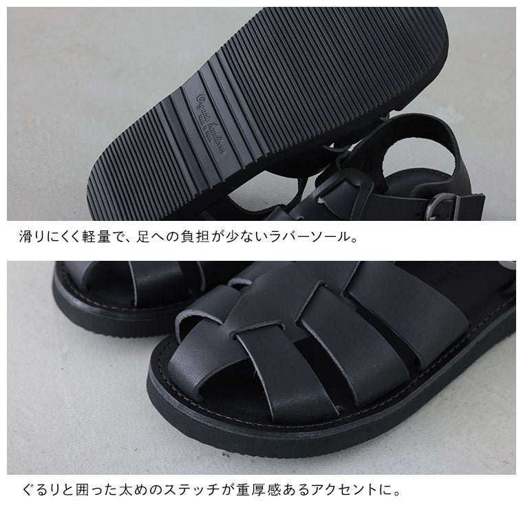 soulberryせれくしょんOrganichandloomのグルカサンダル(GURKHA