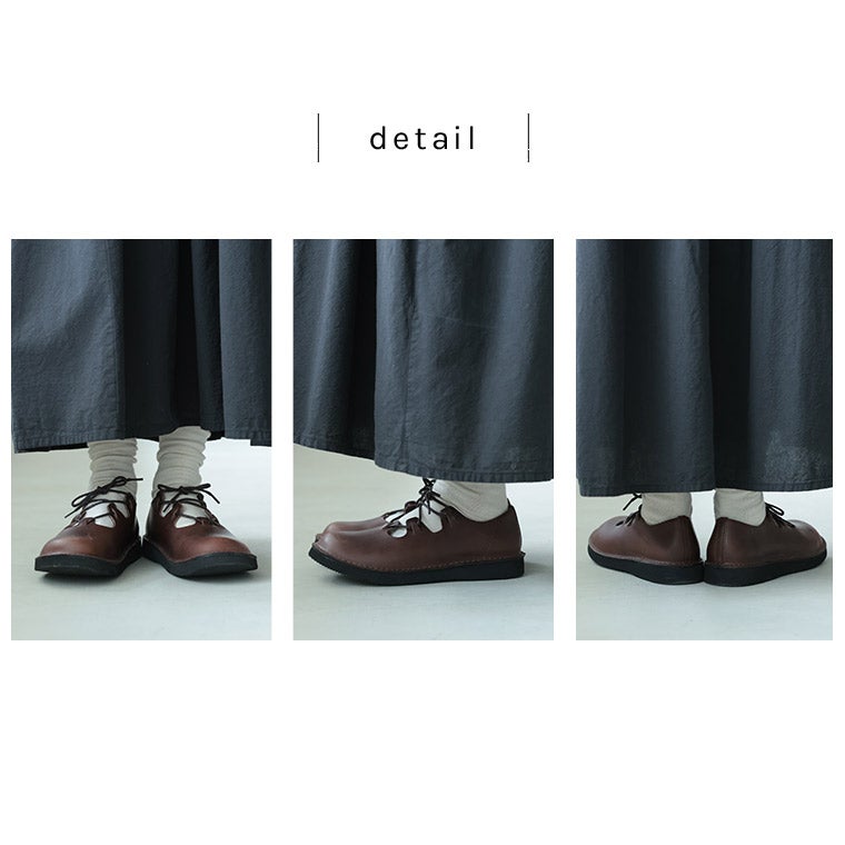 soulberryせれくしょんOrganichandloomのシューレースシューズ