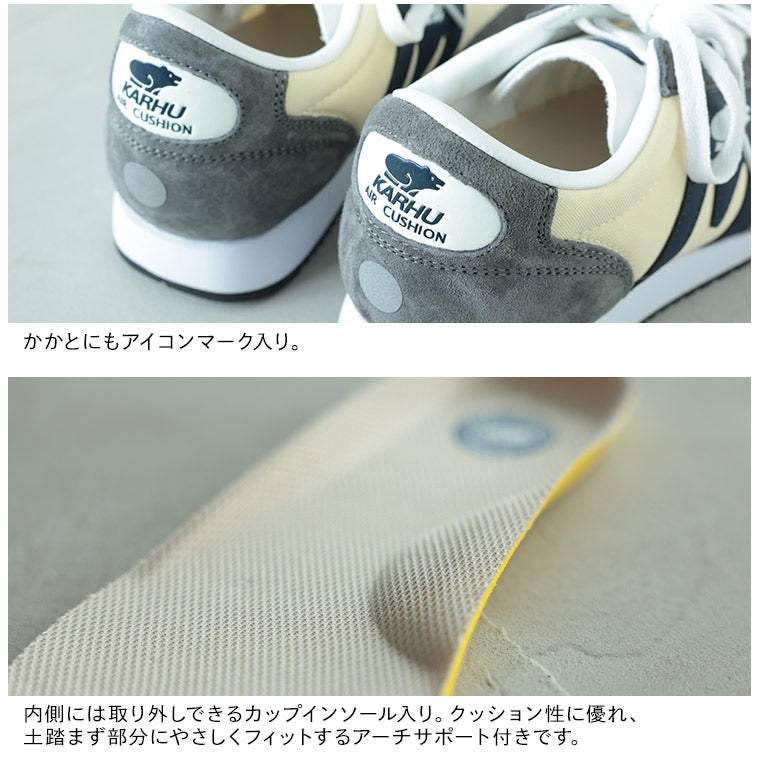 soulberryせれくしょんKARHUのスニーカーALBATROSS82（グレー